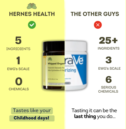 Whipped beef tallow cream - 5 jars x 4oz