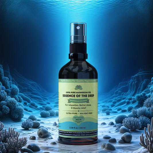 100% Pure Organic Magnesium Oil Mist | 3.38oz